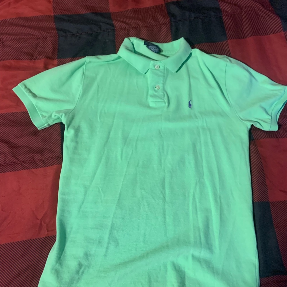 Mint Green Polo Shirt
